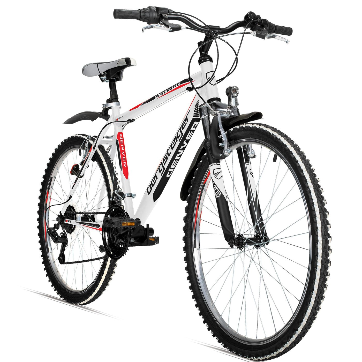 Bergsteiger Denver 26 Zoll Mountainbike Hardtail MTB 18 Gang