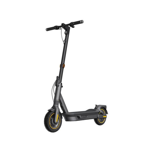 Segway-Ninebot MAX G3 D E-Scooter, bis zu 80 km Reichweite, 11 Zoll selbstabdichtende Luftreifen, Vollfederung, TFT-Display, FlashCharge, Apple Find My, faltbar, Schwarz**