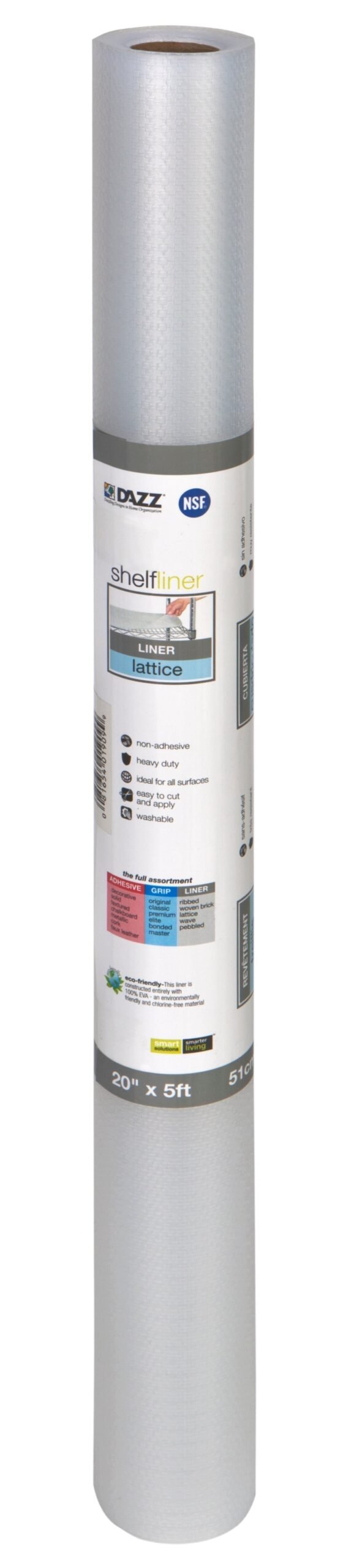 Wire Rack Shelf Liner - 20 Inch x 5 Feet - NSF Certified